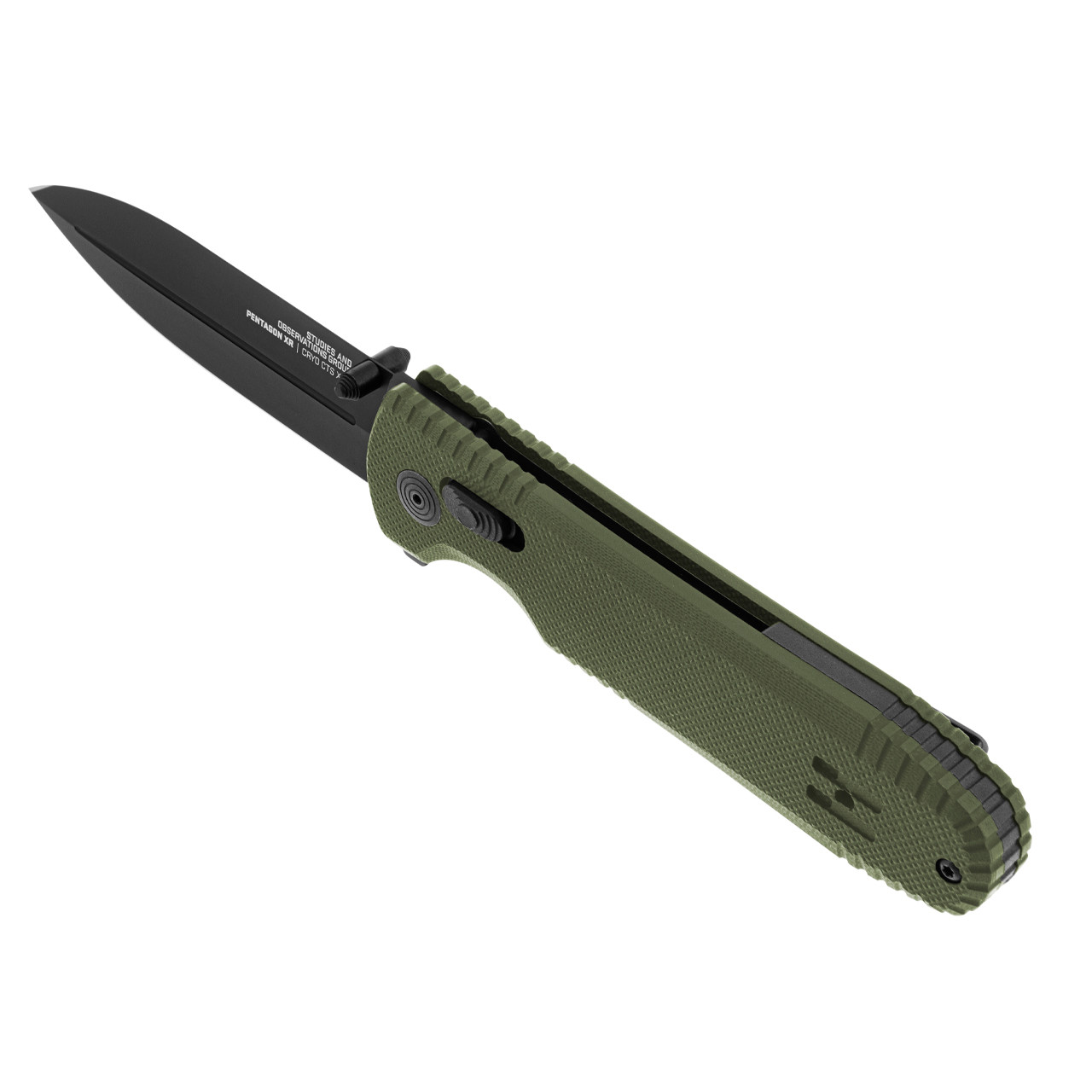 Pentagon XR - OD Green | Professional Use Folding Knife