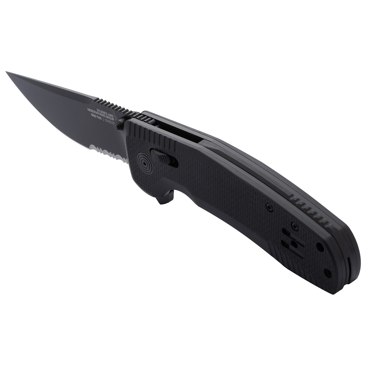 SOG-TAC XR - Blackout, Serrated