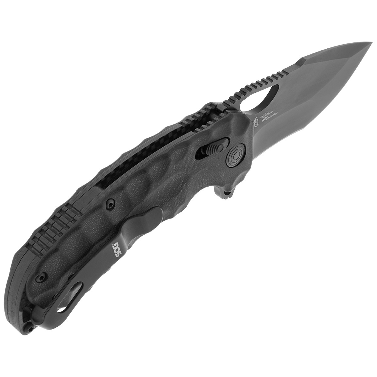 Kiku XR LTE - Blackout Micarta | Outdoor Use Folding Knife