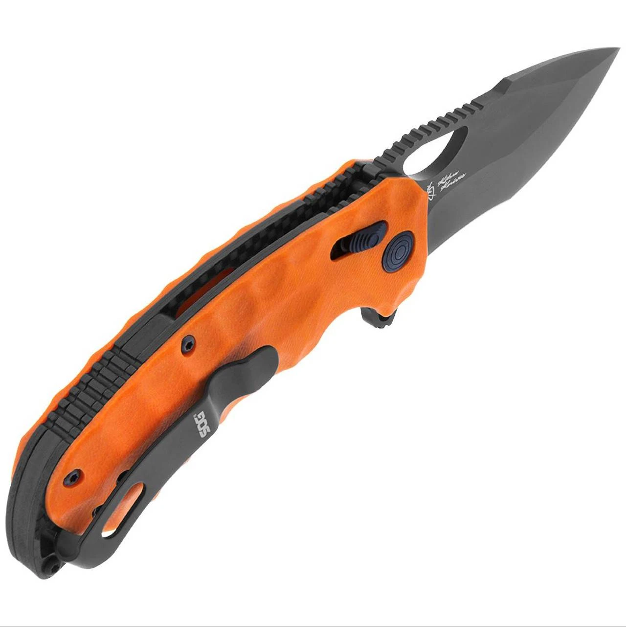 Kiku XR LTE - Blaze Orange G10 + Carbon