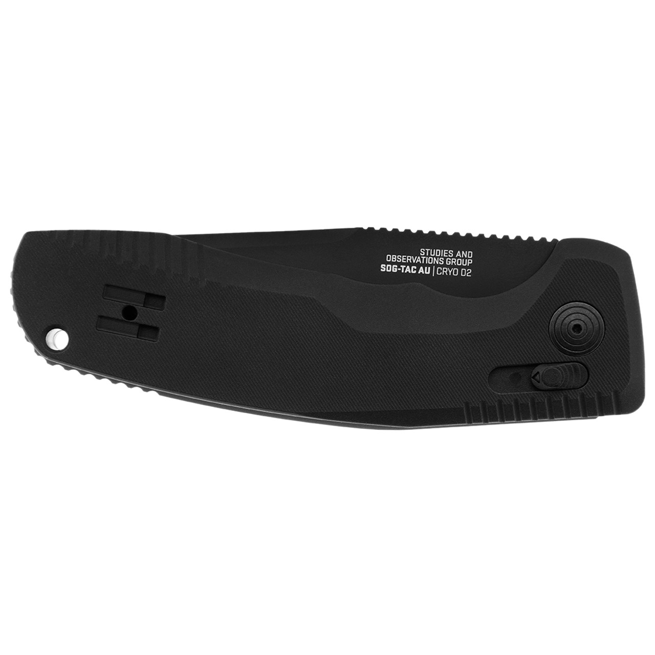 SOG TAC AU - Black / Straight Edge Knife - 15-38-01-57