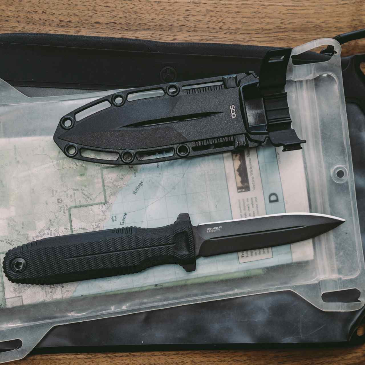 Pentagon FX - Blackout | Professional Use Fixed Blade Knife