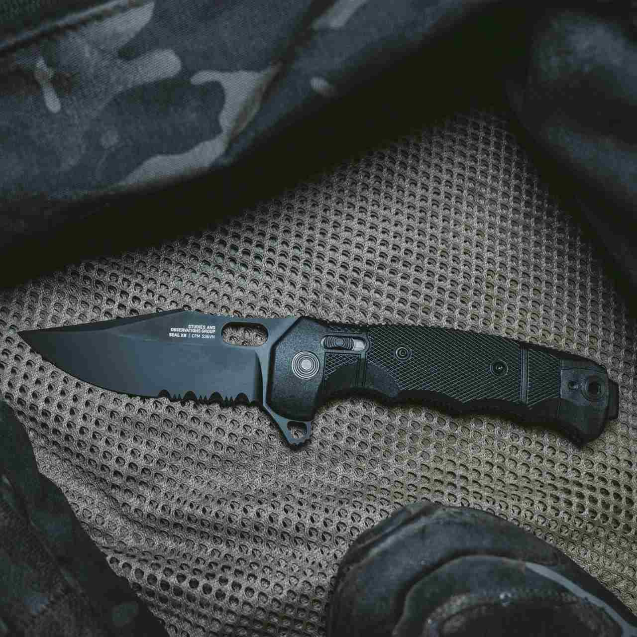 SEAL XR Serrated | Professional Use Folding Knife