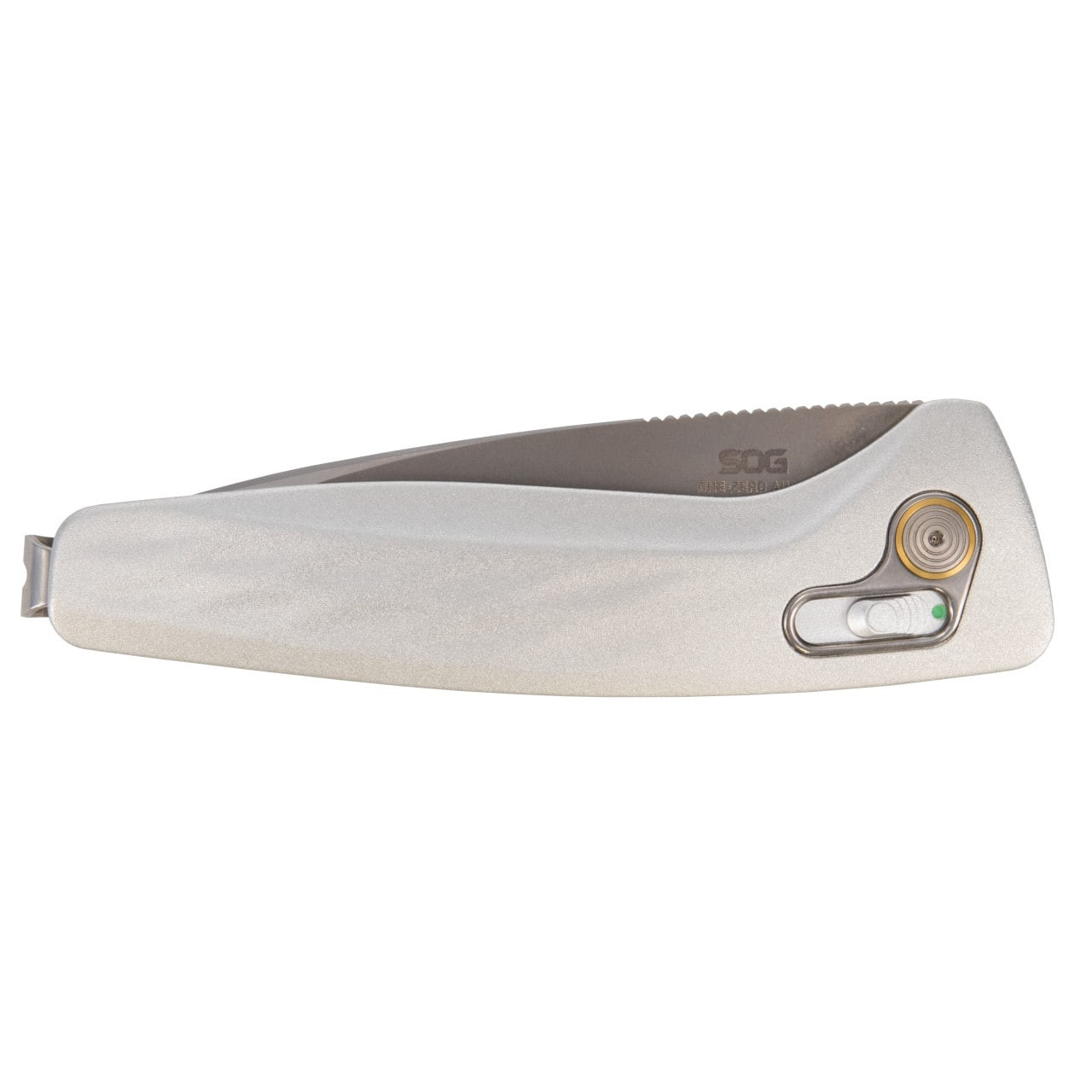 One-Zero AU - Silver + Chrome | Daily Carry Automatic Knife