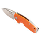 Stout FLK - Orange G10 + Stonewash