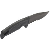 Recondo FX - Black, Partially Serrated