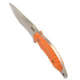 Kiku 4" Fixed Blade - Orange G10