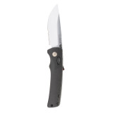 Flash AT Satin - Black, Serrated