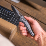 One-Zero XR - Black + Black | Daily Carry Folding Knife