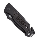 ESCAPE - CLIP POINT, BLACK, SERRATED