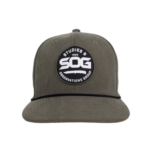 Elite Performance Snapback Hat - Faded Olive