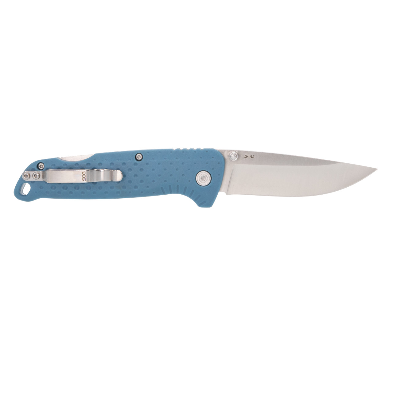 Adventurer LB - Nordic Blue + Satin | Outdoor Use Folding Knife