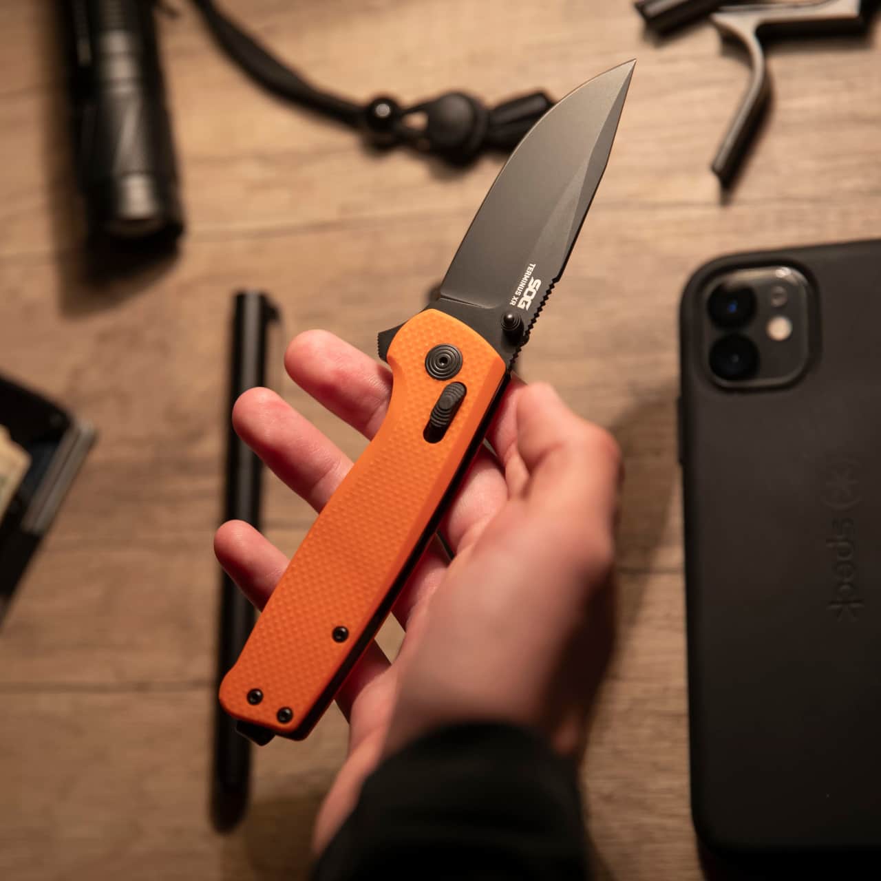 TERMINUS XR G10 - ORANGE | Daily Carry Folding Knife