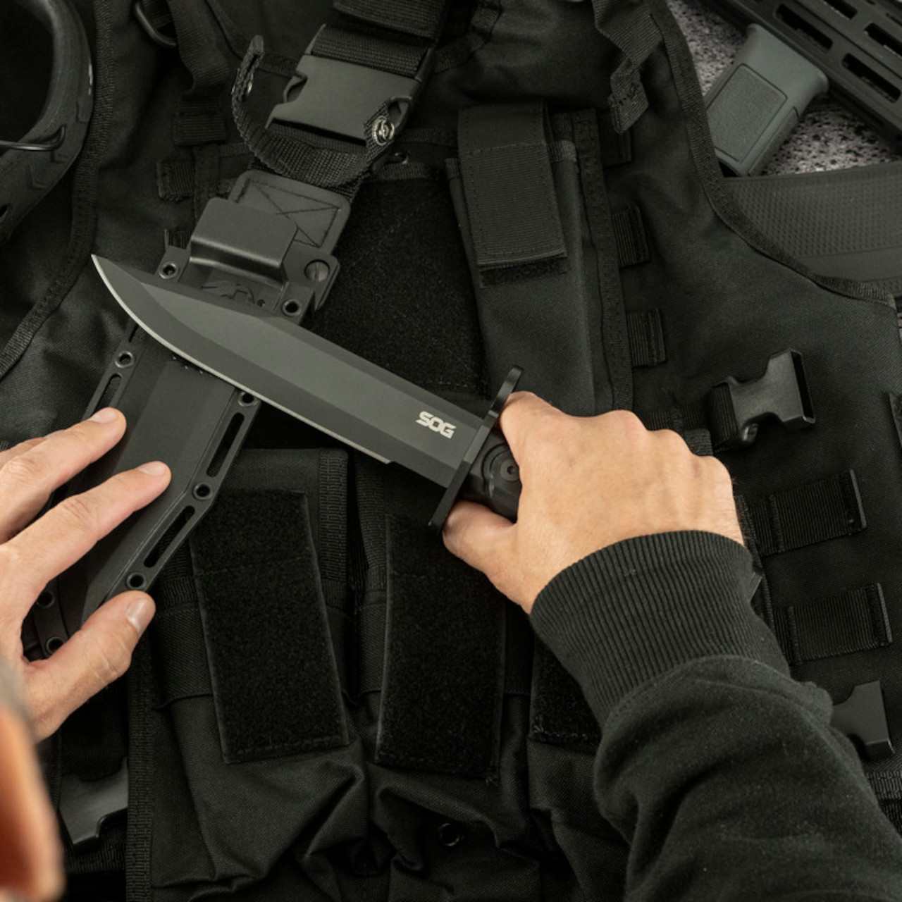 BAR15 Clip Point Bayonet | Professional Use Fixed Blade Knife