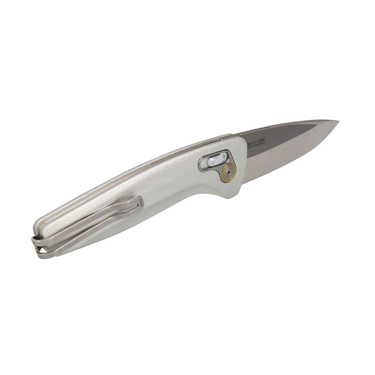 One-Zero AU - Silver + Chrome | Daily Carry Automatic Knife