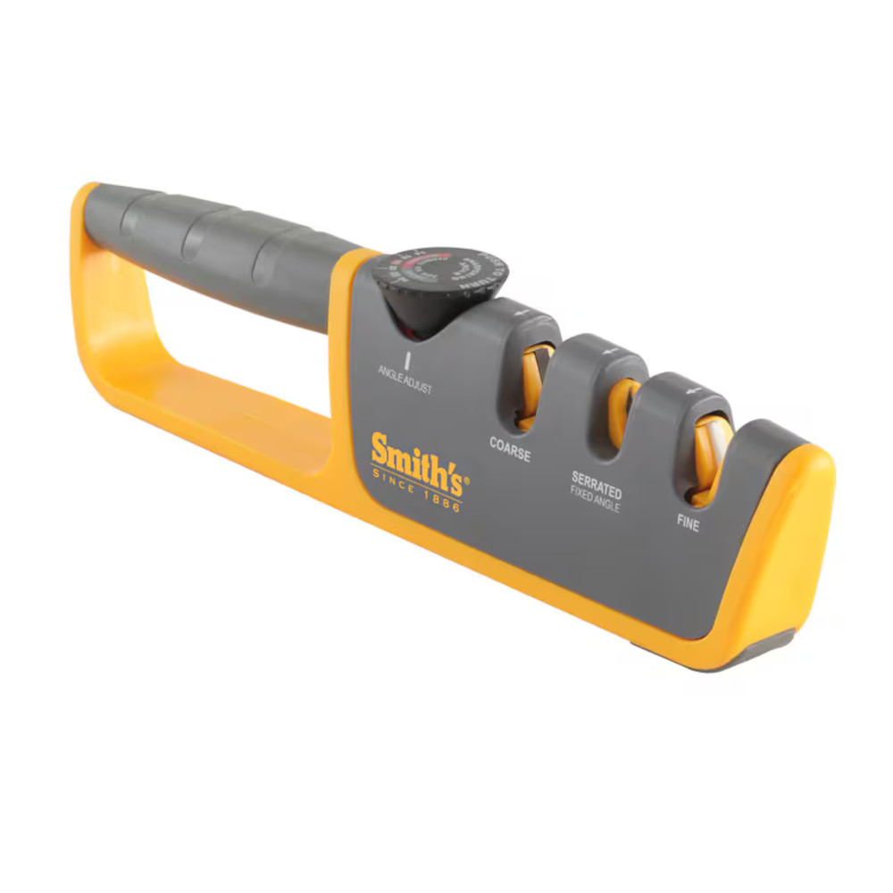 Adjustable Angle Pull-Thru Knife Sharpener