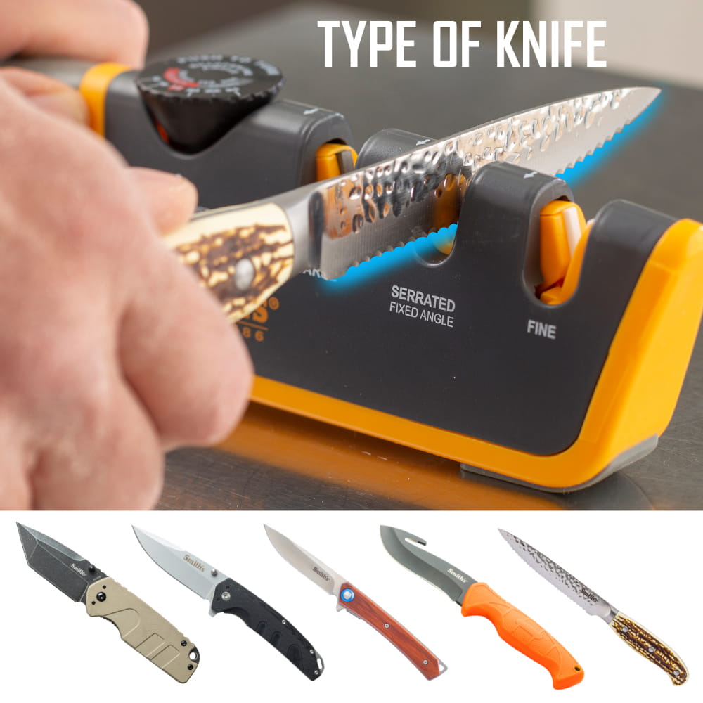 Adjustable Angle Pull-Thru Knife Sharpener - Thumbnail 5