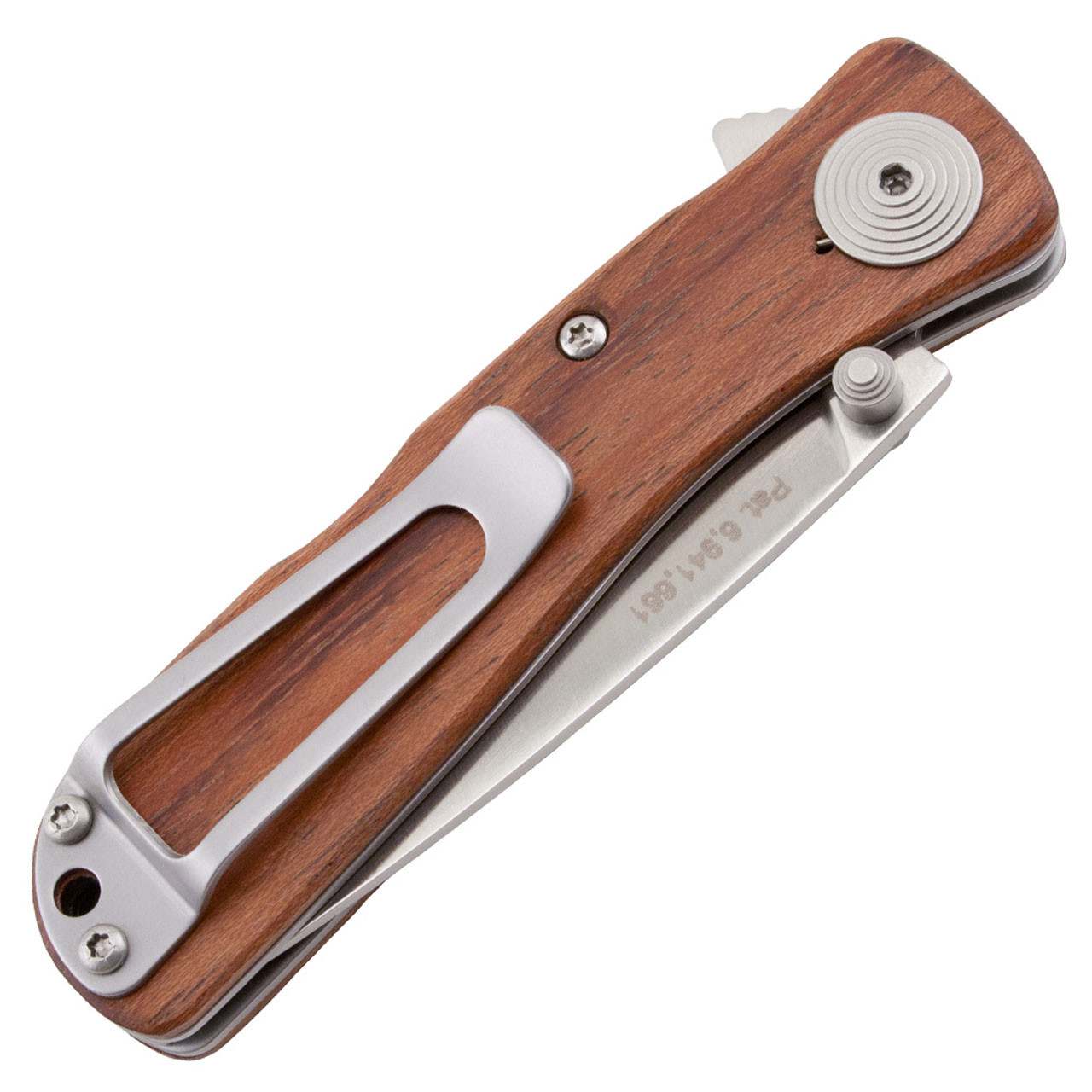 Twitch II - Drop Point, Wood Handle | Daily Carry Knife