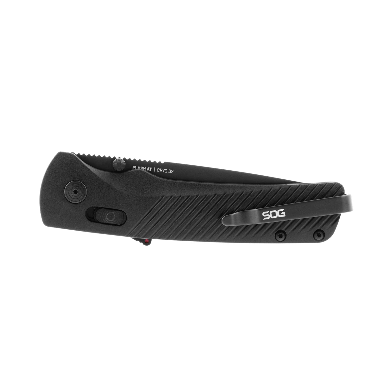 Flash AT - Blackout, Serrated | Daily Carry Assisted Opening Knife
