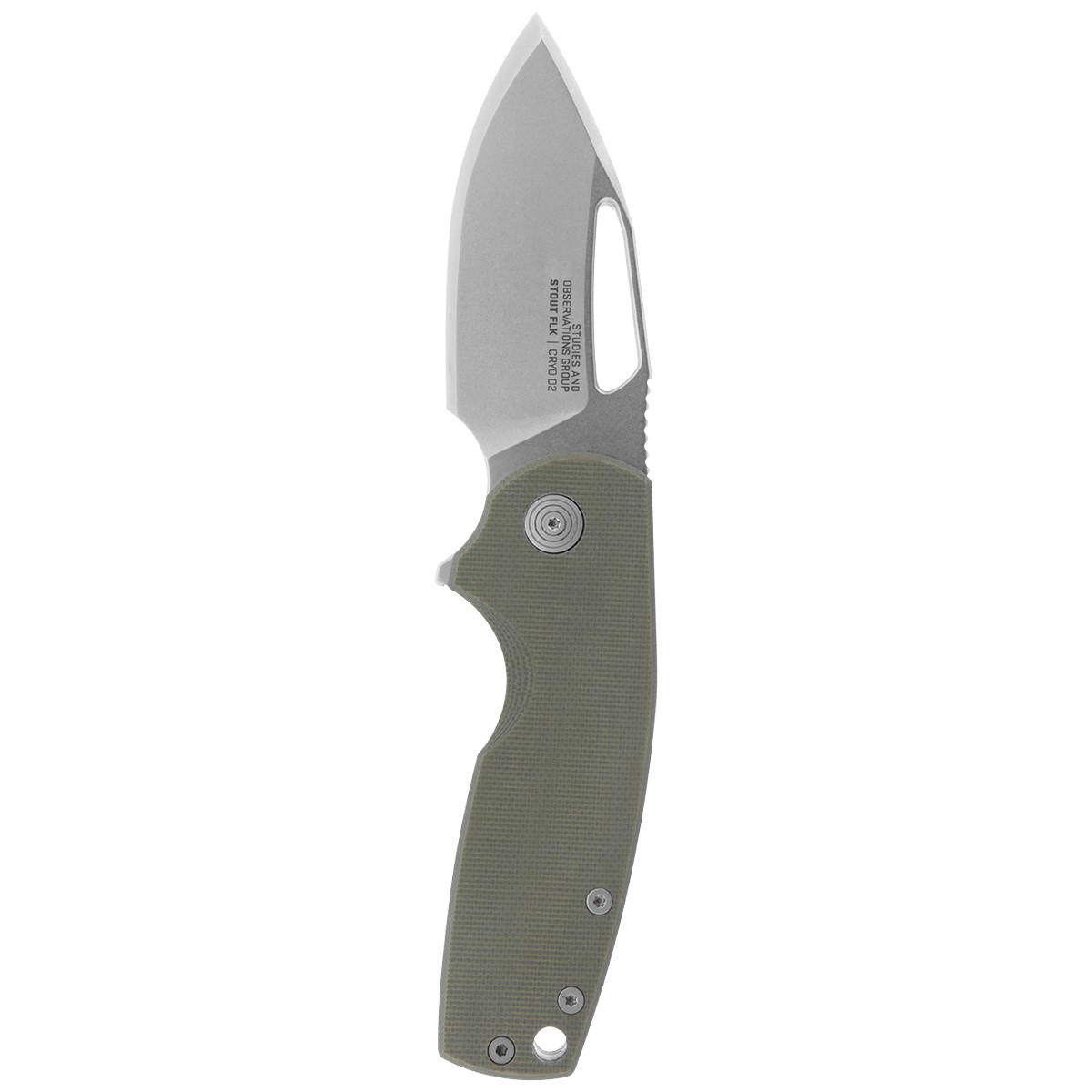 Stout FLK - Olive Drab and Stonewash| Daily Carry Folding Knife