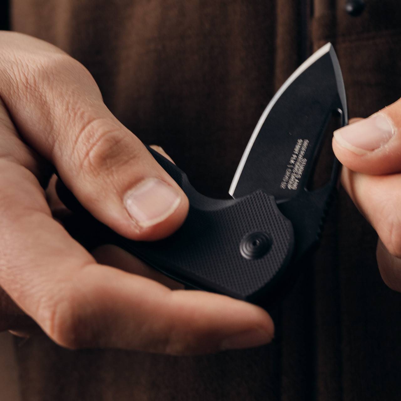 Stout FLK - Blackout | Daily Carry Folding Knife
