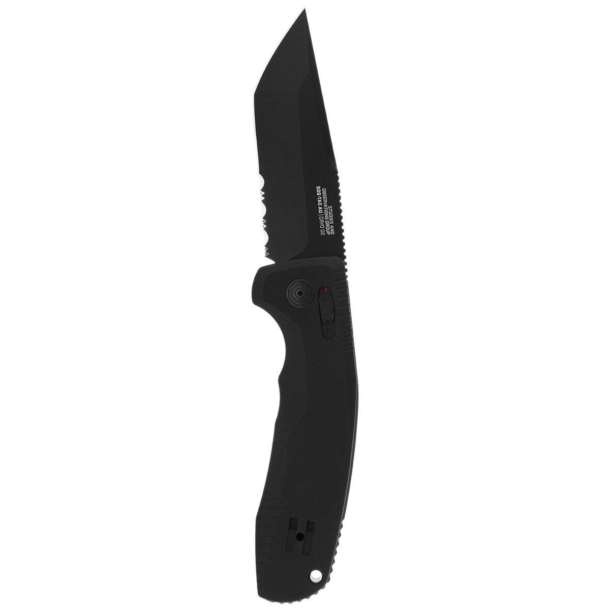 SOG-TAC AU - Tanto, Serrated | Professional Automatic Knife
