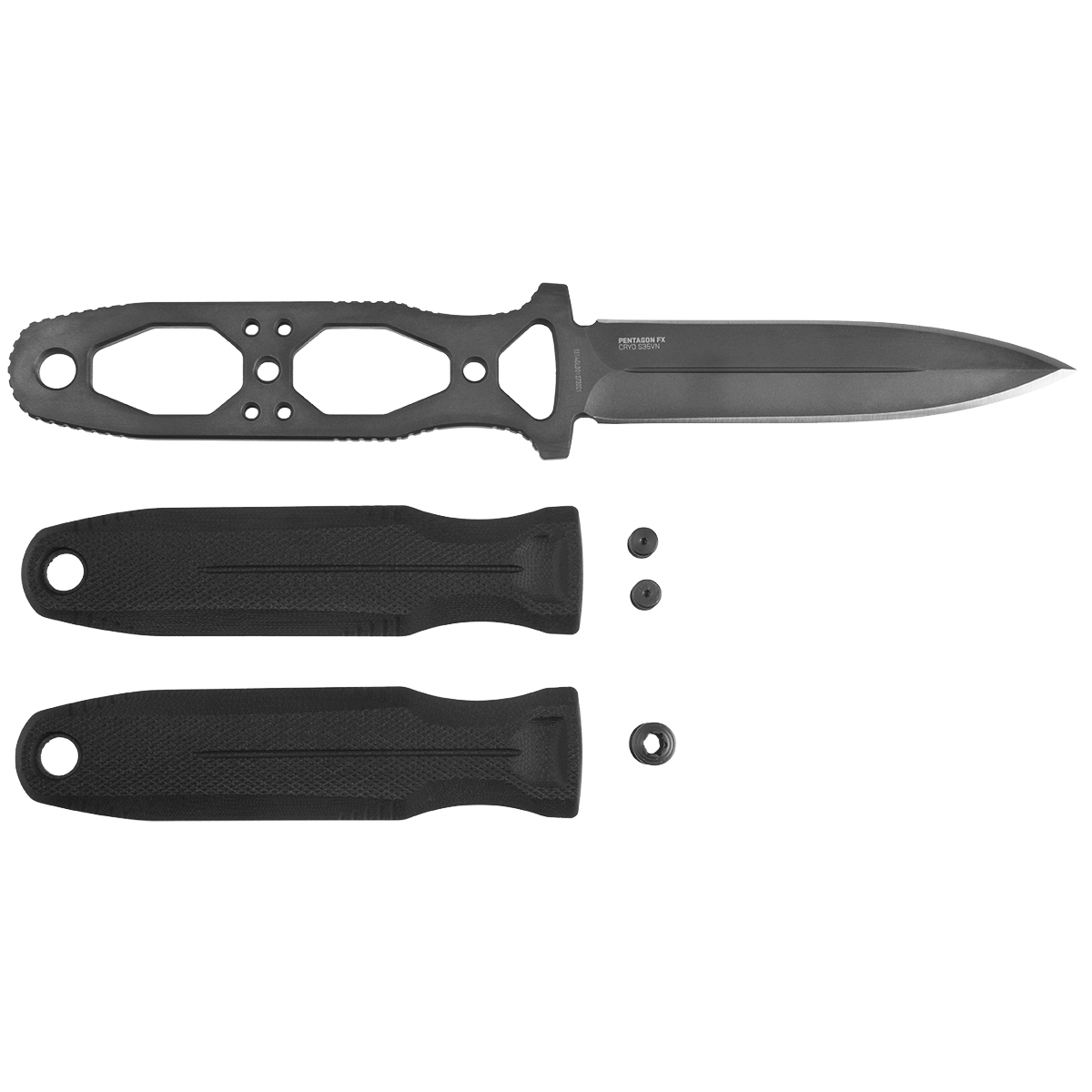 Pentagon FX - Blackout | Professional Use Fixed Blade Knife