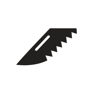 Double Tooth Saw - Rotating Blade