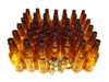 20 Amber PET Beer Bottles & caps 500ml (pint)