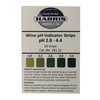 Harris Wine and Cider pH Test Strips Pack of 50 strips Range 2.8 to 4.4