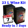 Australian Blend Red Shiraz Style Wine Kit 23L Homebrew Winemaking Need No Sugar