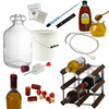 Traditional Mead Making Kit with Honey and Wine Rack Starter Kit makes 1 Gallon