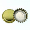 Crown Caps GOLD Bottle Tops 100pk Beer Ale Cider Gingerbeer