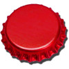 Crown Caps RED Bottle Tops 100pk Beer Ale Cider Gingerbeer