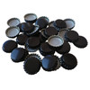 Crown Caps BLACK Bottle Tops 100pk Beer Ale Cider Gingerbeer