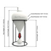 FastFerment 14G 53L Conical Fermenter with Floor Stand