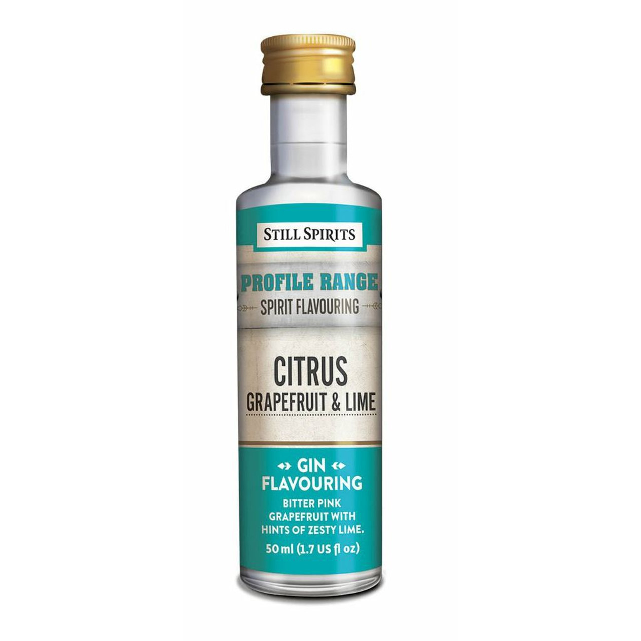 5x Still Spirits Grapefruit and Lime Gin Profile 50ml Flavouring Notes BBE 06/2023
