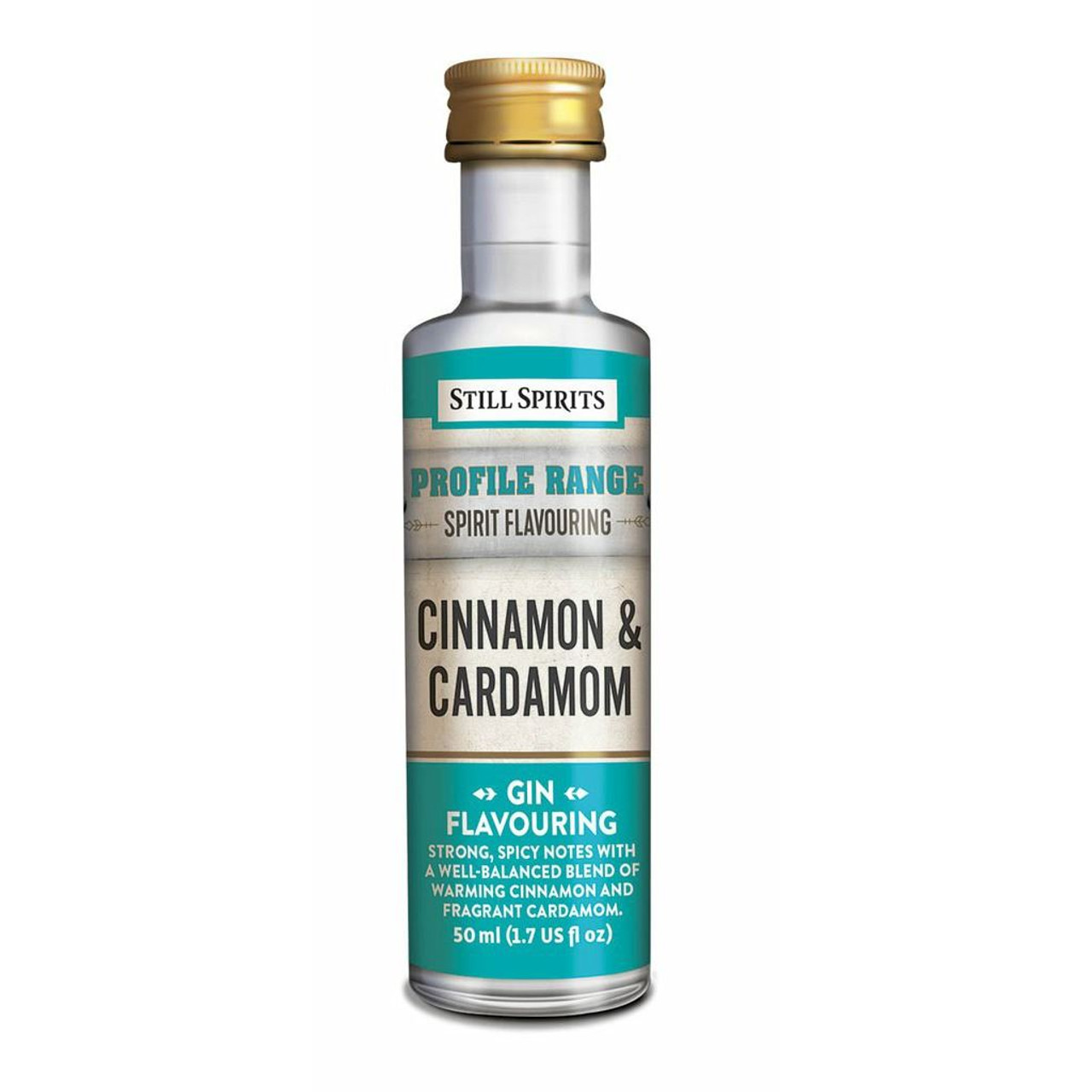 Still Spirits Cinnamon and Cardamom Gin Profile 50ml Flavouring Notes BBE 06/2023