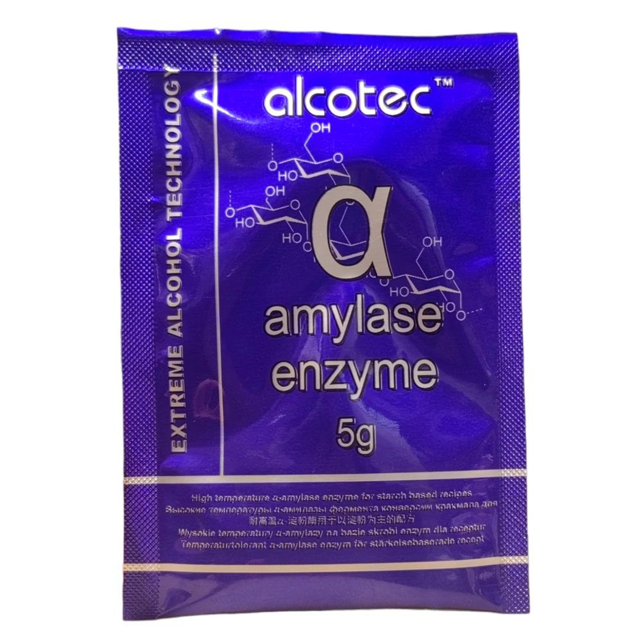 Alcotec Alpha Amylase Enzyme Sachet 5g BBE 03/2024