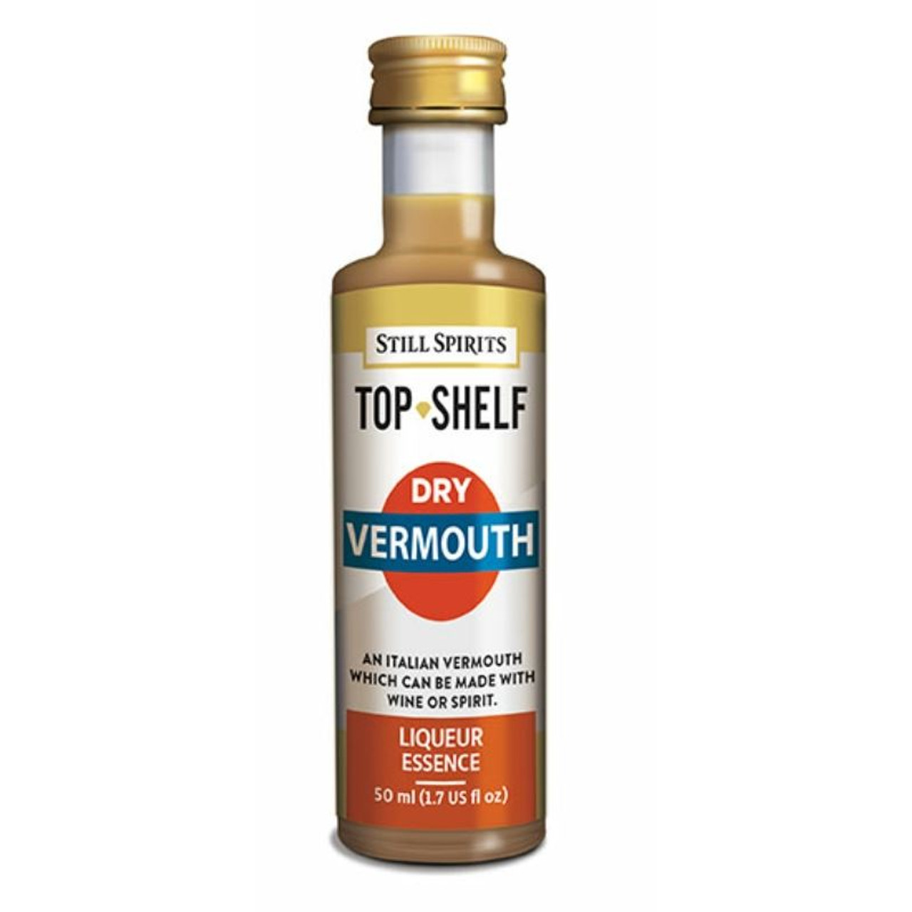 Still Spirits Top Shelf Dry Vermouth Essence Flavours 1.125L BBE 06-2024