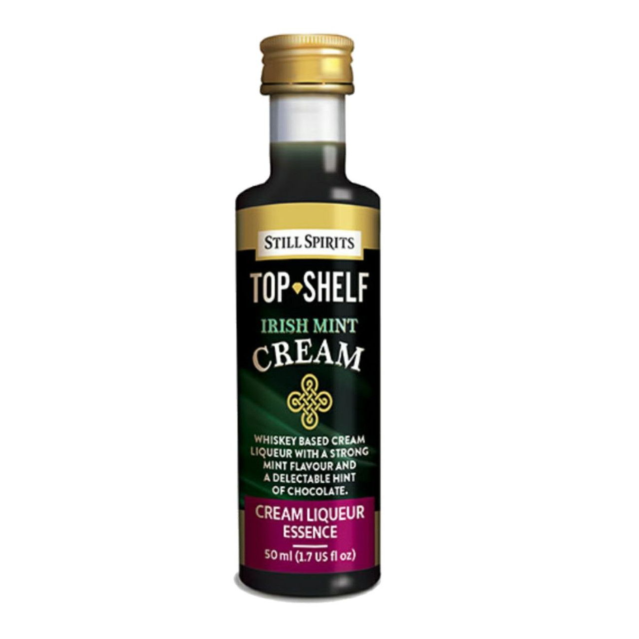 Still Spirits Top Shelf Irish Mint Cream Essence Flavours 1.125L BBE 07/2024