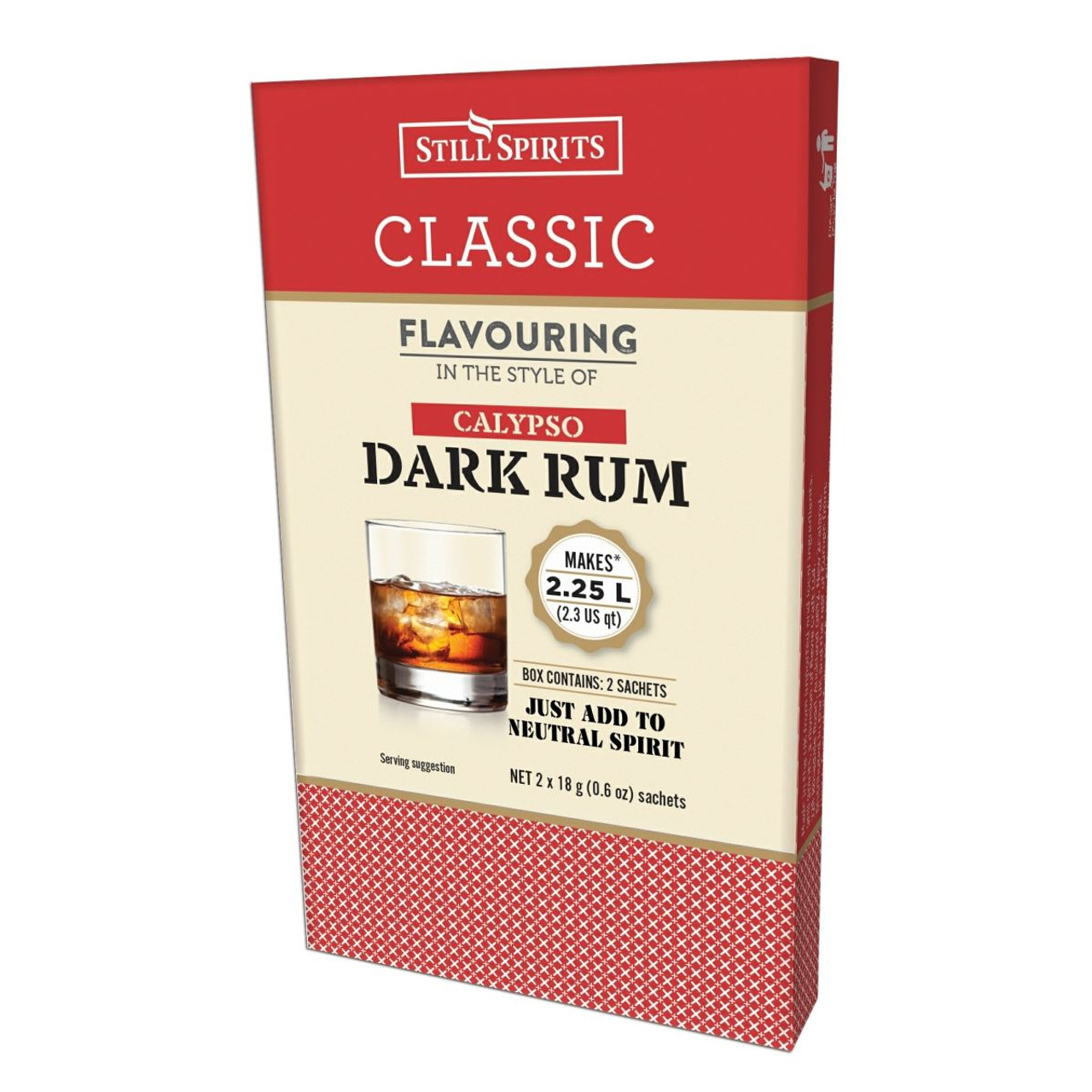 Still Spirits Classic Calypso Dark Rum Premium Essence Flavours 2.25L BBE 05/2024