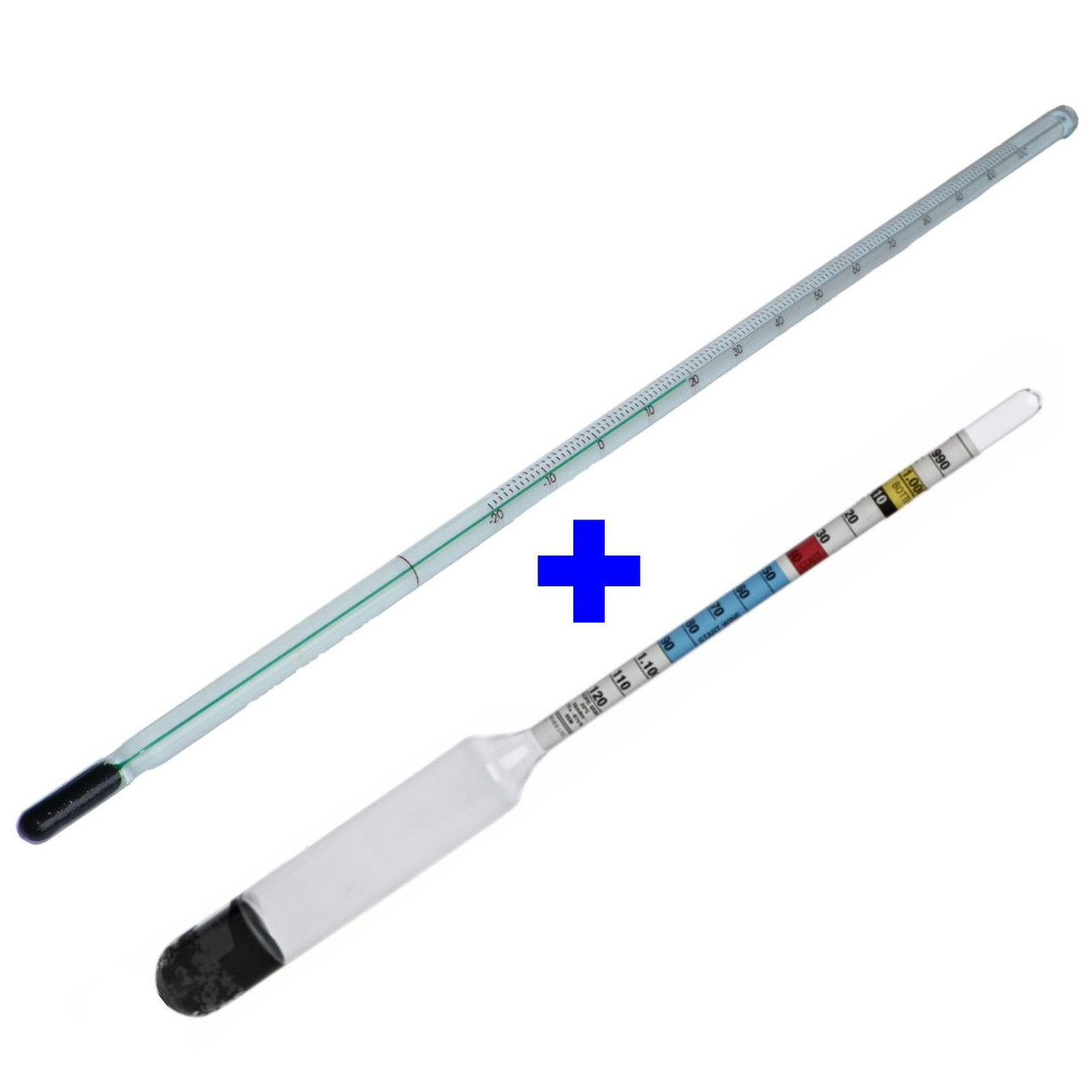 Stevenson Reeves Hydrometer & Thermometer Set