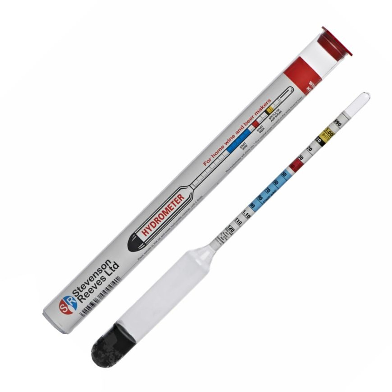 Stevenson Reeves Hydrometer & Thermometer Set