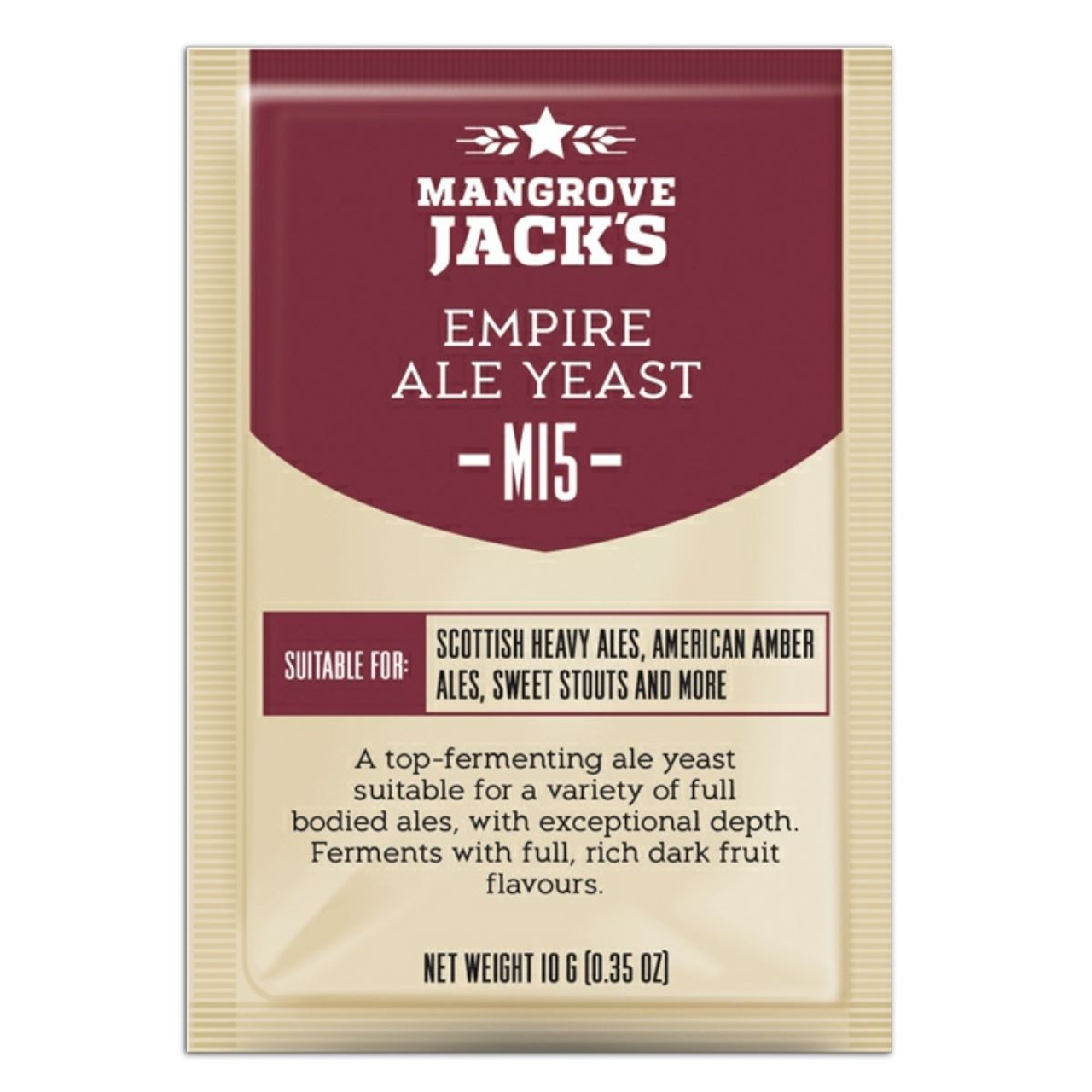 Mangrove Jacks Yeast M15 Empire Ale 10g