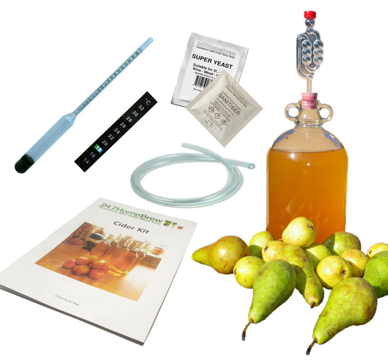 5L Pear Cider Perry Making Kit