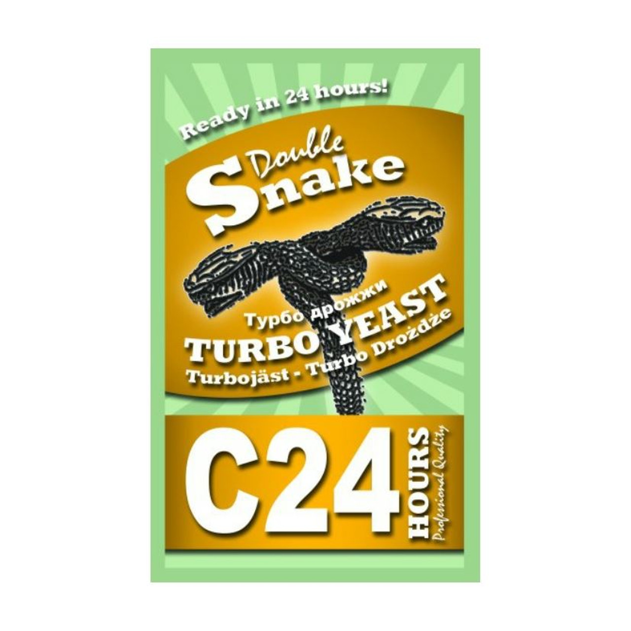 Double Snake C24 24 hour Turbo Yeast 25L
