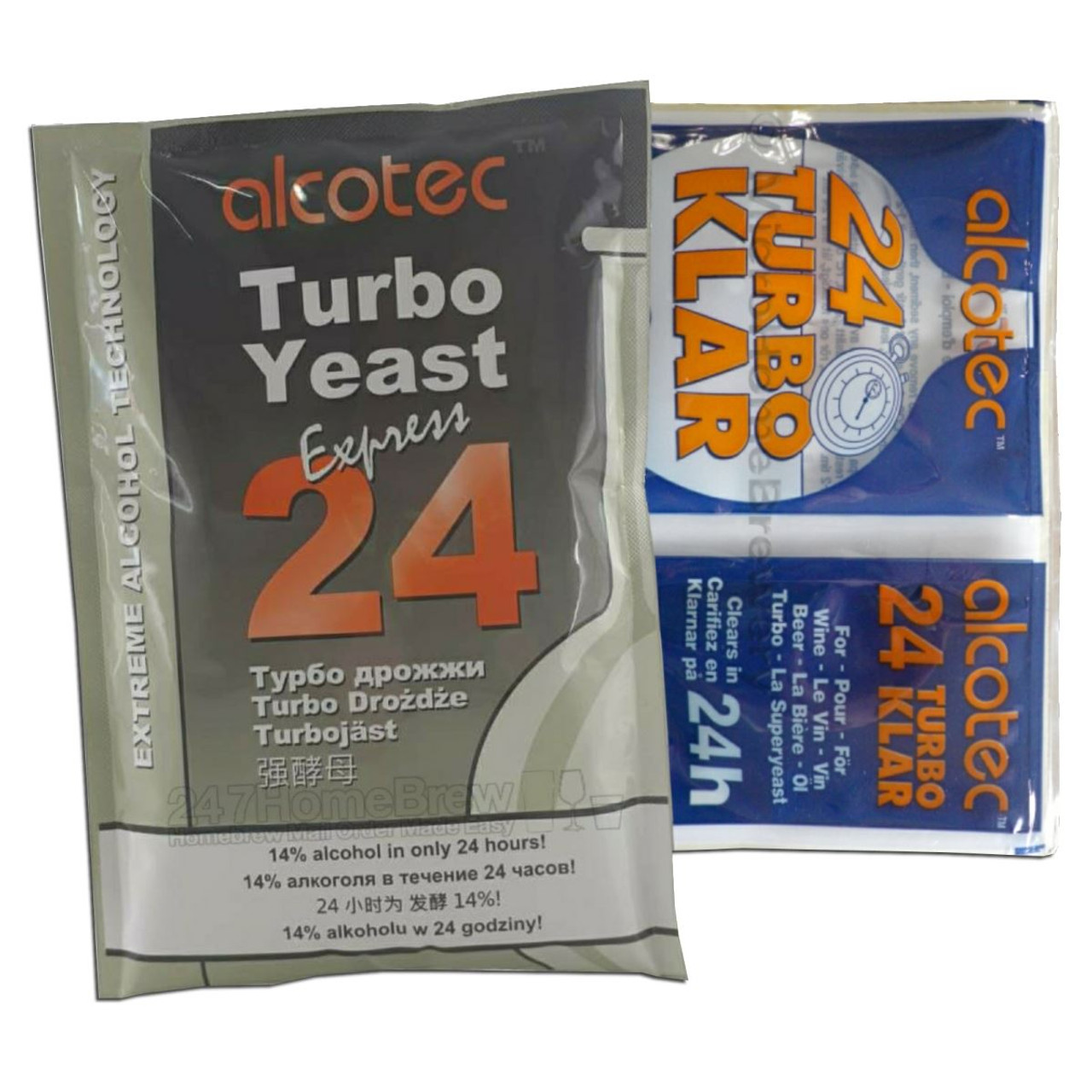 Alcotec 24 Turbo Yeast & TurboKlar