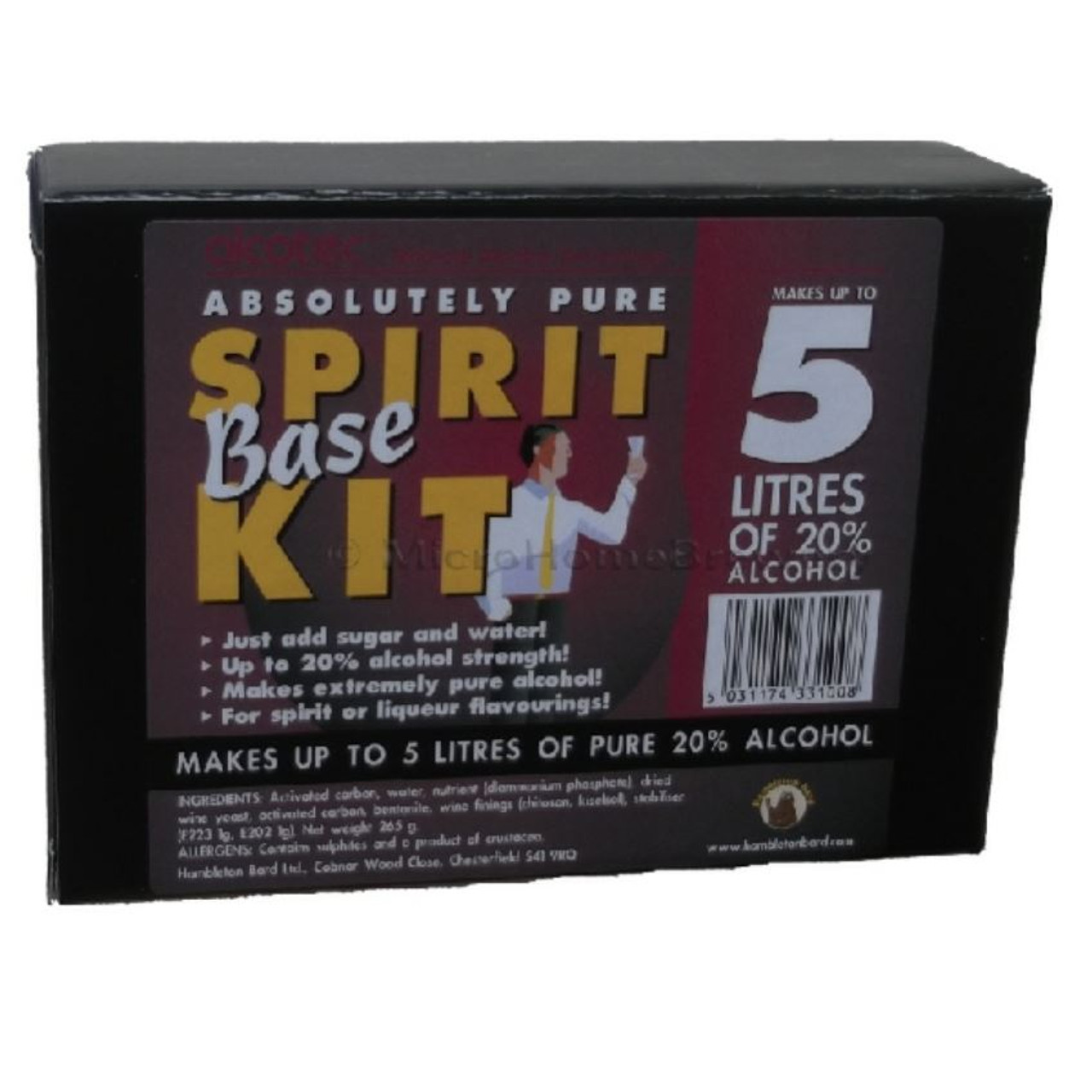 Alcotec Pure Spirit Kit 5L 20%