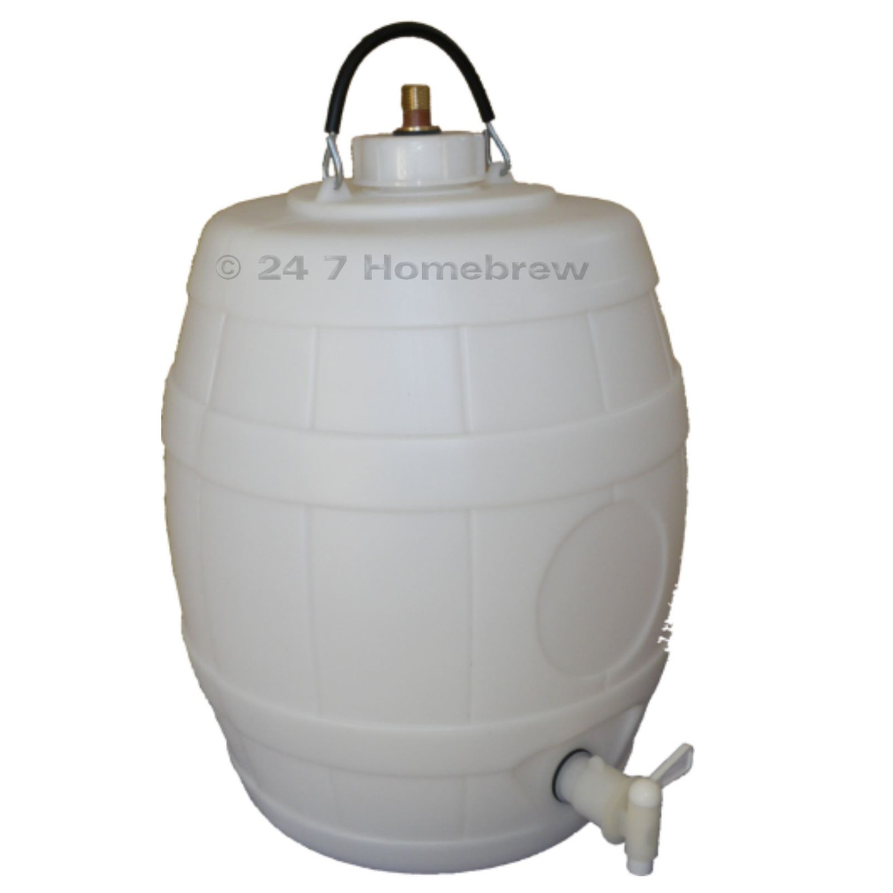 Pressure Barrel/Keg with Vent Valve Cap - 23L/5Gal